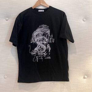 Men’s Macro Light Black Short Sleeve T-Shirt Size S/M